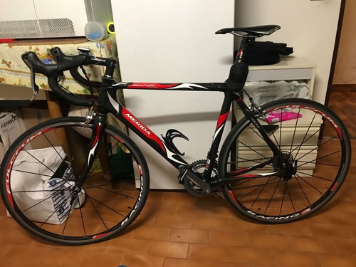 Bici corsa carbonio merida - da,